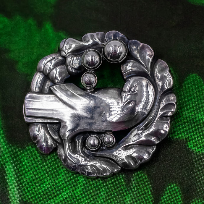 Georg Jensen Bird Brooch c1950