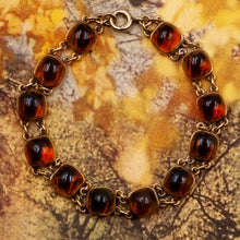 Madeira Citrine Cabochon Bracelet c1940