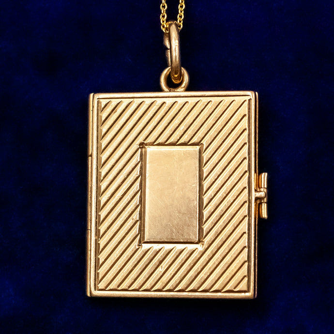 Signet Book Locket c1950