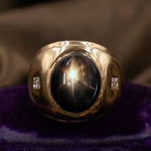 Black Star Sapphire Ring c1960