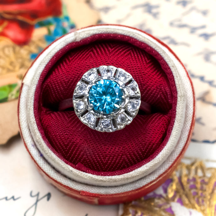 Blue Spinel Ring c1950