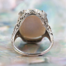 Ten Carat Opal in Filigree Ring c1920