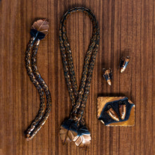 Rebajes Copper Leaf Bolo Necklace c1950